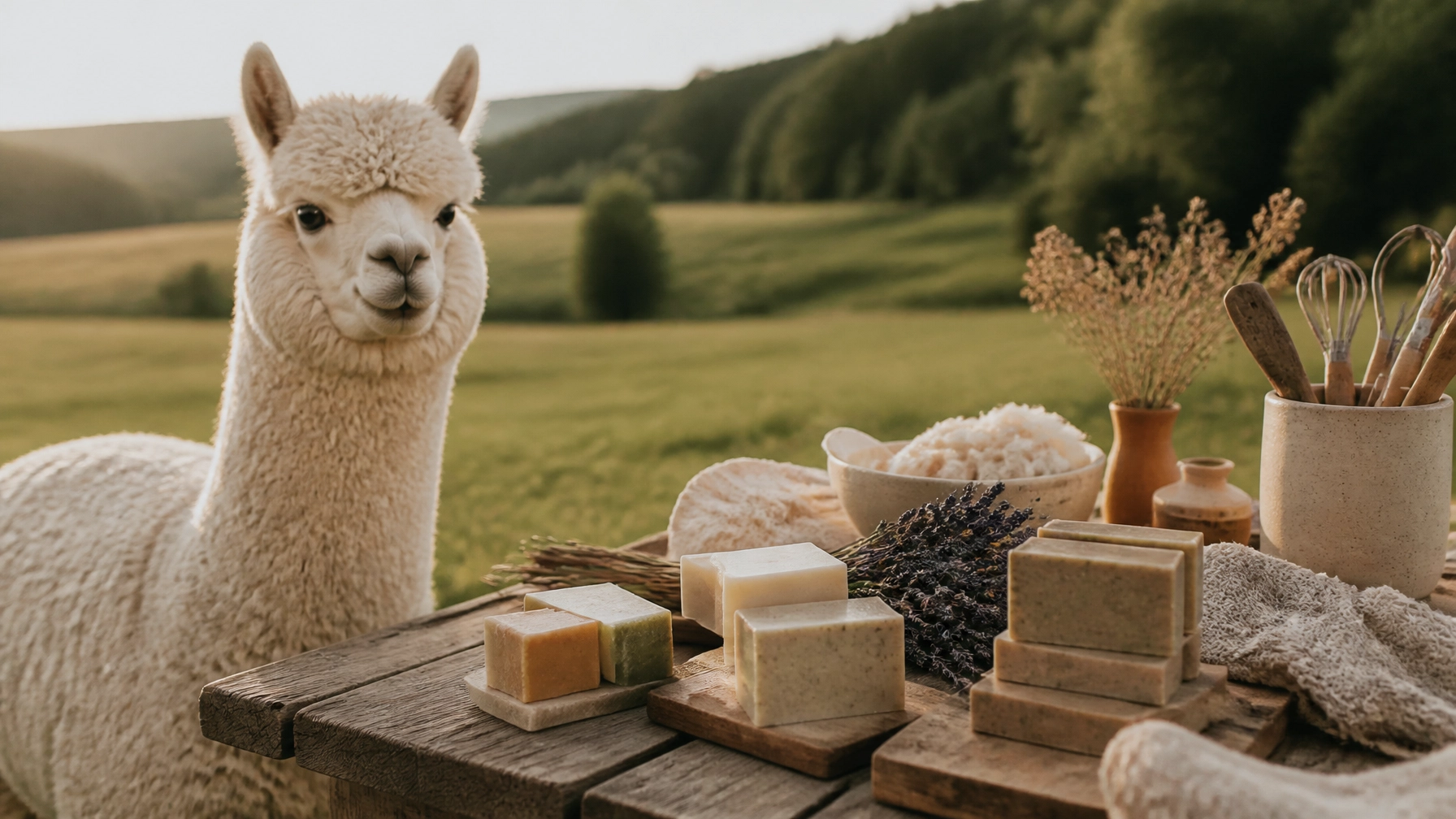 Mehr über den Artikel erfahren Seifenworkshop bei den Alpakas — Kreativität trifft Natur in der Schweiz